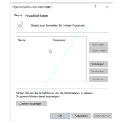 Windows 10 Tutorial: Benutzerverwaltung - Die Richtlinie Scripts zum Anmelden für lokaler Computer konfigurieren 