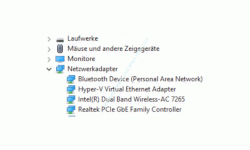 Windows 10 Netzwerk Tutorial - Den richtigen Treiber für deine Wlan-Netzwerkkarte finden! - Die Rubrik Netzwerkadapter im Geräte-Manager 