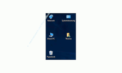Windows 10 Tutorial - Die Anzeige der Symbole Computer, Benutzer, Netzwerk, Papierkorb und Systemsteuerung auf dem Desktop aktivieren oder deaktivieren! - Die Symbole Netzwerk, Systemsteuerung, Dieser PC und Papierkorb auf dem Desktop 