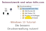 Die Windows 10 Druckverwaltung