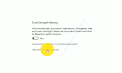 Windows 10 Tutorial - Nicht mehr benötigte Speicherplatz automatisch freigegeben! - Die Windows 10 Speicheroptimierung mit der Option Jetzt Speicherplatz freigeben 
