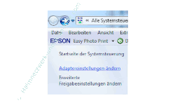 Netzwerk Tutorial: DNS-Serverprobleme beheben - Windows 7 - Link im Netzwerk- und Freigabecenter - Adaptereinstellungen ändern