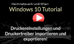 Druckereinstellungen und Druckertreiber auf anderen PC übertragen, importieren oder exportieren! - Youtube Video Windows 10 Tutorial