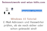 Windows 10 Sicherheits-Tutorial - E-Mail-Adressen und Passwörter prüfen, ob sie noch sicher oder schon geknackt sind!