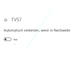 Wlan-Netzwerk Tutorial: Ein- Ausschalter für die Funktion der automatischen Verbindung zu einem Wlan-Netzwerk