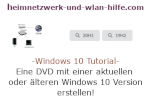 Windows 10 Tutorial - Eine DVD mit einer aktuellen oder älteren Windows 10 Version erstellen!