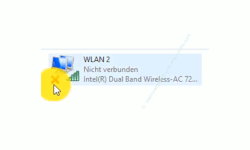 Windows 10 Netzwerk Tutorial - Wlan-Netzwerkeinstellungen ganz einfach auf einen anderen Computer übertragen! - Eine Wlan-Netzwerkverbindung im Fenster der Netzwerkverbindungen 