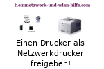 Einen Drucker als Netzwerkdrucker freigeben