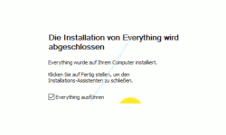 Windows 10 Tutorial - Everything für eine schnelle Dateisuche nutzen! – Everything sofort nach der Installation starten