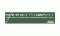 Windows 10 Tutorial - Einen beliebigen Ordner in die Taskleiste einbinden - Anzeige der Fehlermeldung Diese App kann auf dem PC nicht ausgeführt werden 