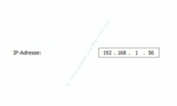 Windows 10 Netzwerk Tutorial - Problem: Kein Zugriff auf den Router möglich! - Feld zum Bearbeiten der IP-Adresse 