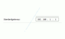 Windows 10 Netzwerk Tutorial - Problem: Kein Zugriff auf den Router möglich! – Feld zum Bearbeiten des Standardgateway einer IP-Adresse