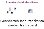 Gesperrtes Benutzerkonto wieder freigeben!