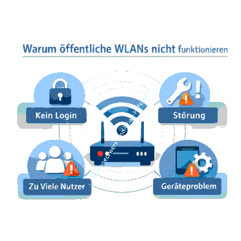 Gründe für Probleme beim Zugriff auf ein öffentliches Netzwerk