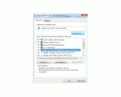 Netzwerk Tutorials: Windows 7 Heimnetzgruppe beitreten - Option Datei- und Druckerfreigabe aktivieren