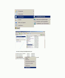 Netzwerk Tutorials: Windows 7 Heimnetzgruppe beitreten - Windows XP Eigenschaften der Netzwerkverbindung