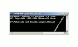Netzwerkanleitung IP-Adresse anzeigen - ipconfig per Kommandozeile erläutert  - Cmd Fenster