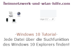 Windows 10 Explorer Tutorial - Jede Datei über die Suchfunktion des Windows 10 Explorers finden!