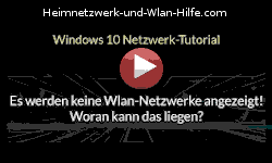 Es werden keine Wlan-Netzwerke angezeigt! Kein Wlan vorhanden! Woran kann das liegen? - Youtube Video Windows 10 Tutorial