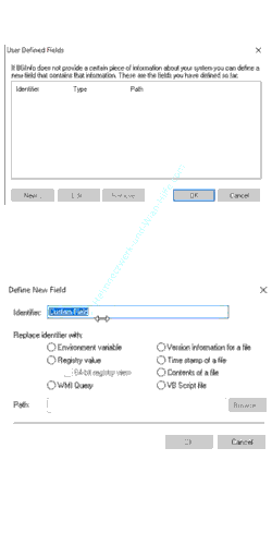 Bginfo Tutorial: Konfiguration benutzerdefinierter Anzeigeeinstellungen