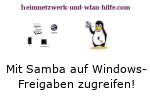 Mit Samba auf Windows Freigaben zugreifen