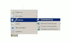 Netzwerk-Tutorial: Netzwerkverbindung anzeigen, umbenennen, aktivieren oder deaktivieren - Start, Einstellungen, Systemsteuerung