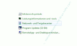 Heimnetzwerk Tutorial: Netzwerkverbindung per Doppelklick beenden oder starten - Windows 7 Netzwerk- und Freigabecenter