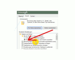 Windows 10 Tutorial - Bannerwerbung im Explorer abschalten - Optionsbox für die Konfiguration Benachrichtigungen des Synchronisierungsanbieters anzeigen 