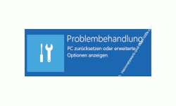 Windows 10 Tutorial - Windows 10 im abgesicherten Modus starten, um Probleme mit Treibern, Schadsoftware oder Viren schnell zu lösen! - Option Problembehandlung im Wiederherstellungs- und Reparaturoptionenmenü 