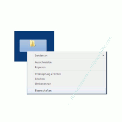 Windows Tutorial: Windows 7 Ordner auf dem Desktop verstecken - Windows 7 Ordner Eigenschaften