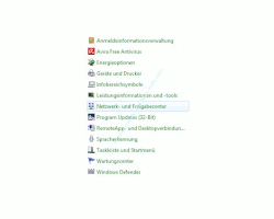 Windows 7 Heimnetzwerk Tutorial: Systemsteuerung Netzwerk- und Freigabecenter