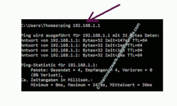 Mit Ping und Ipconfig Ursachen für Probleme im Netzwerk finden – Ping an eine IP-Adresse