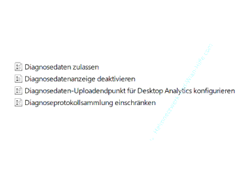 Richtlinien für die Diagnosedatensammlung in den Gruppenrichtlinien