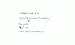Windows 10 Tutorial - Die Größe der Icons, Symbole und Texte schnell anpassen! - Schieberegler für die Systemfunktion Helligkeit und Farbe 