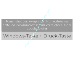 Windows 10 Tutorial: Screenshots erstellen – Screenshot gesamter Monitor und Screenshotspeicherung mit Windows + Druck-Taste erstellen