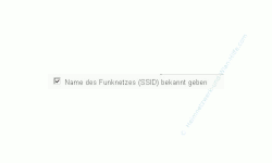 Netzwerk-Anleitung: Ausstrahlung des Wlan-Netzwerknamens verhindern!  Menü Einstellungen WLAN Fenster Funkeinstellungen Ausstrahlung Netzwerkname ssid aktiviert