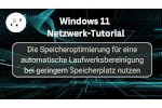 Speicherplatz automatisch unter Windows 11 freigeben