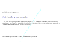 Recovery-Laufwerk Tutorial: 