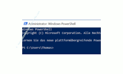 Windows 10 Tutorial - Drei Wege, Informationen zur BIOS / UEFI Version anzeigen zu lassen! - Startfenster der Windows PowerShell 
