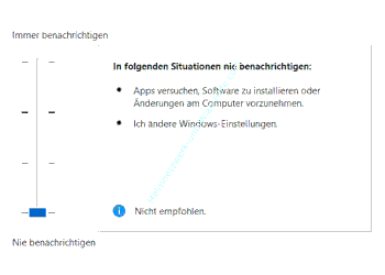 Stufe 4 der Benutzerkontensteuerung