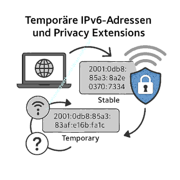 Temporäre IPv6-Adressen und Privacy Extensions