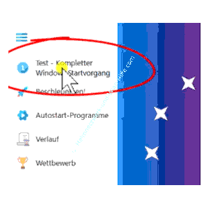 Test und Analyse des kompletten-Startvorganges mit bootracer starten