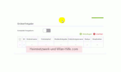 TP-Link Archer VR900v: USB-Anschlussmöglichkeiten nutzen – Einzelne Ordner auf USB-Datenträger freigeben