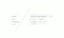  TP-Link Archer VR900v – Wlan-Verschlüsselungsoptionen