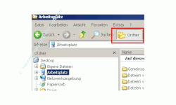 Windows Explorer - Benutzerkonto / Benutzerkonten  Profilordner anzeigen  - zweigeteilte Fensteransicht des Explorers aktivieren