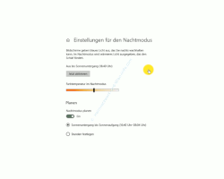 Windows Tutorial - Der Nachtmodus und die individuelle Skalierung von Desktopelementen - Überblick über die Einstellungen des Nachtmodus 