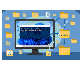 Übersicht: MP3 Dateien aus Ordnern mit Unterverzeichnissen automatisch kopieren