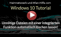 Unnötige Dateien in Windows 10 automatisch löschen! - Youtube Video Windows 10 Tutorial