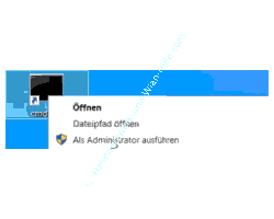Windows 10 System-Tutorial: Verknüpfung Befehl Als Administrator ausführen