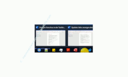 Windows 10 Tutorial - Die Größe der Taskleisten-Vorschaufenster anpassen - Vorschaufenster für offene Dokumente in der Taskleiste